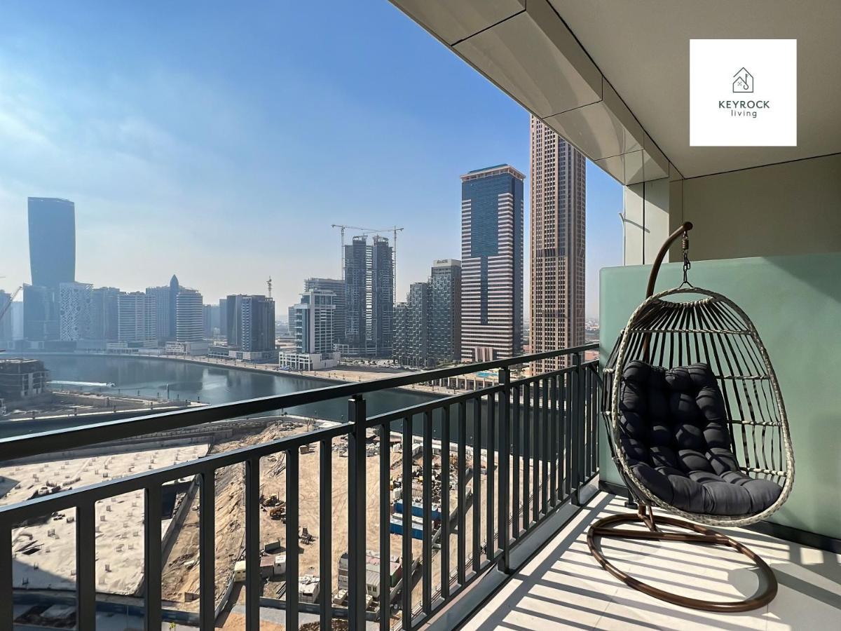 Keyrock Living - 1 Bedroom Apartments - Business Bay - Near Metro Station - Zada Tower Dubai Exterior foto